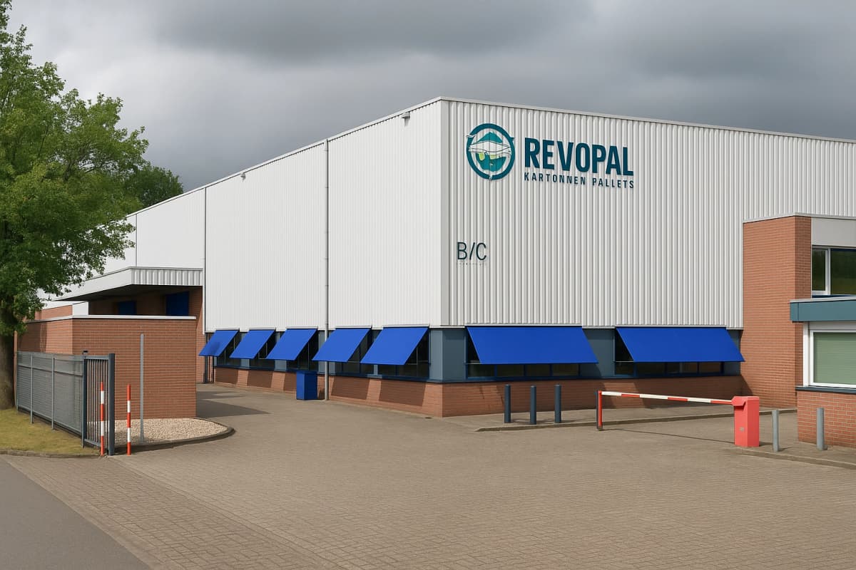 Das Firmengebäude von Revopal am Plesmanweg in Almelo