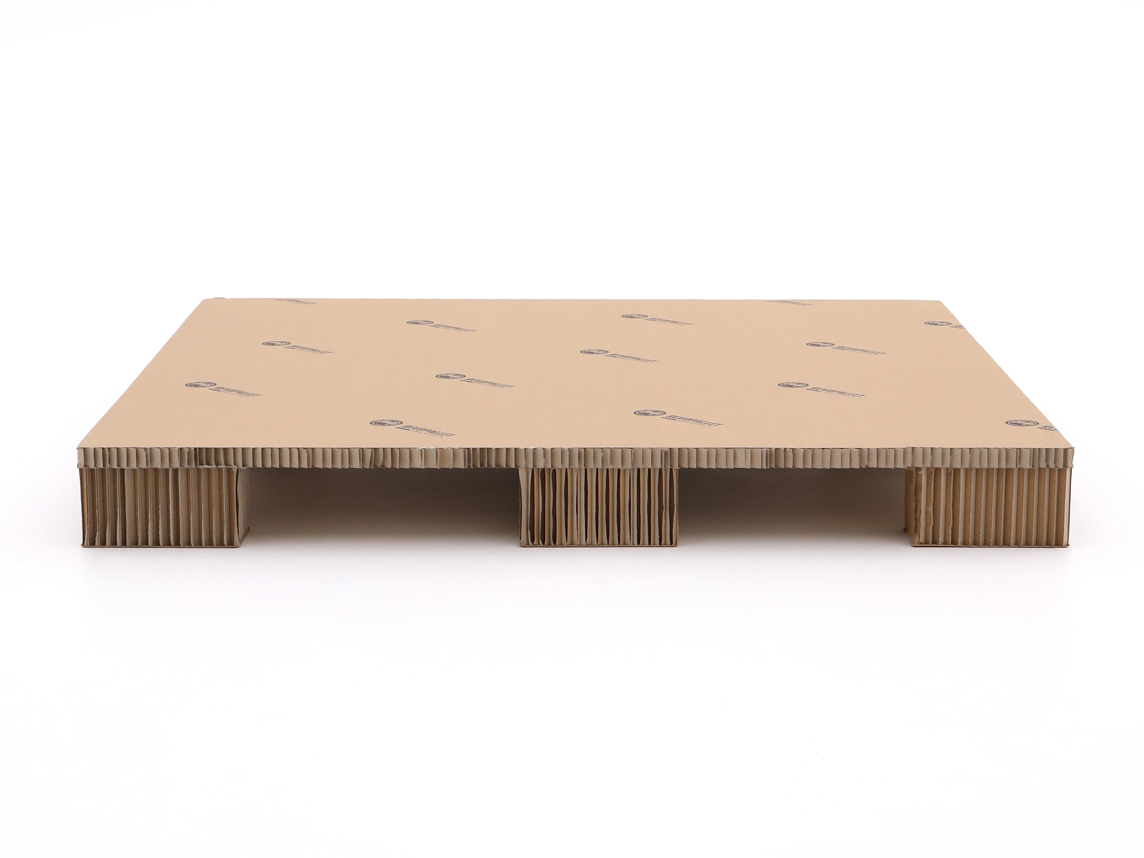 Blockpalette aus Karton von Revopal, Vorderansicht