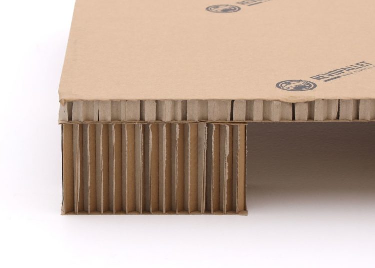 800x1200 cardboard shelving pallet 4-way
